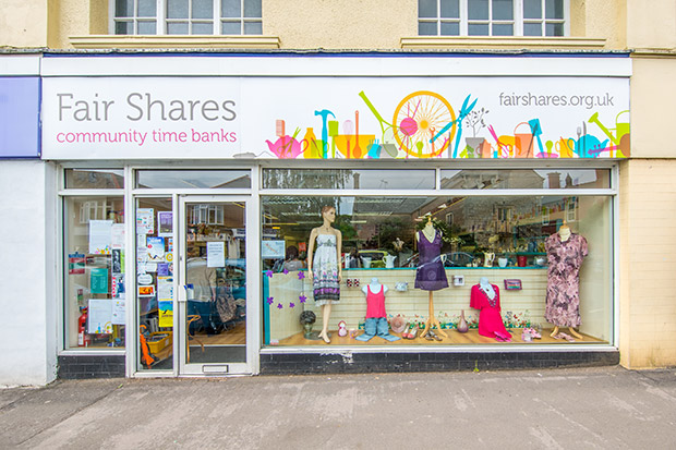 Fair Shares Charity Shop front
