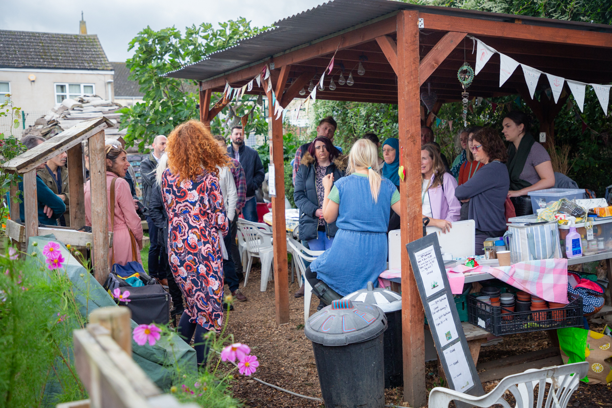 Gloucester Services Visits The Allotment - Fair Shares