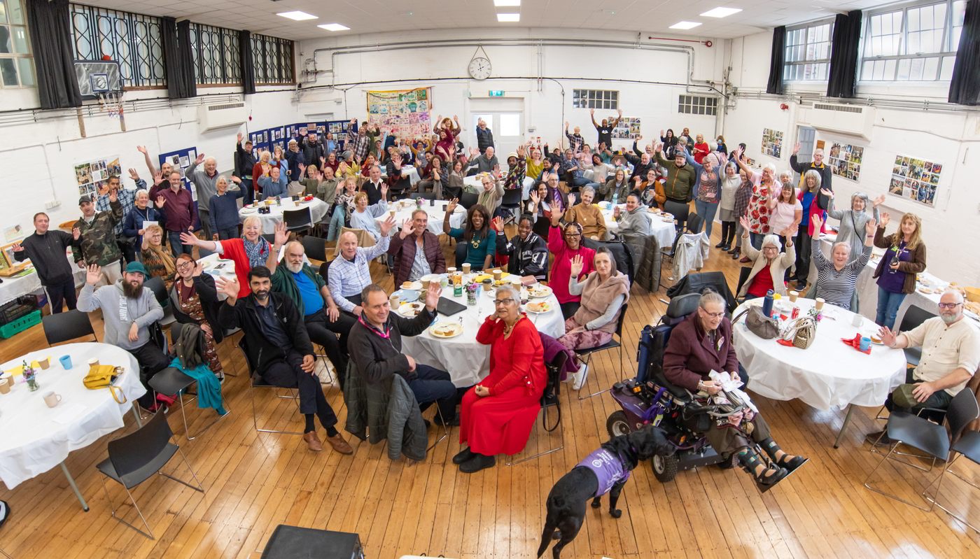 Group photo at our 25th celebration